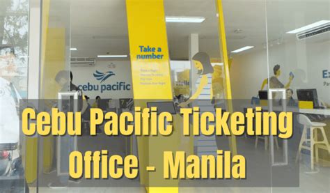 cebu pacific ticketing office manila.